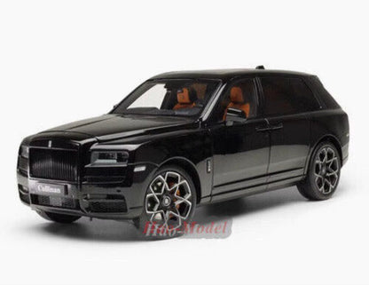 1/18 for Rolls-Royce Cullinan BB Alloy Diecast Model Car Kids Simulated Toys Boys Birthday Gifts Hobby Display Collection Black