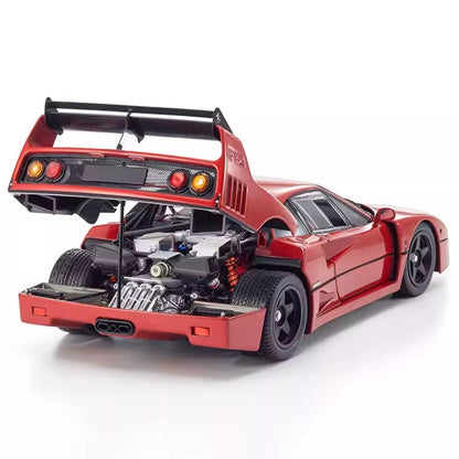 KYOSHO 1 18 for F40 LM Wing Alloy Simulation Car Model