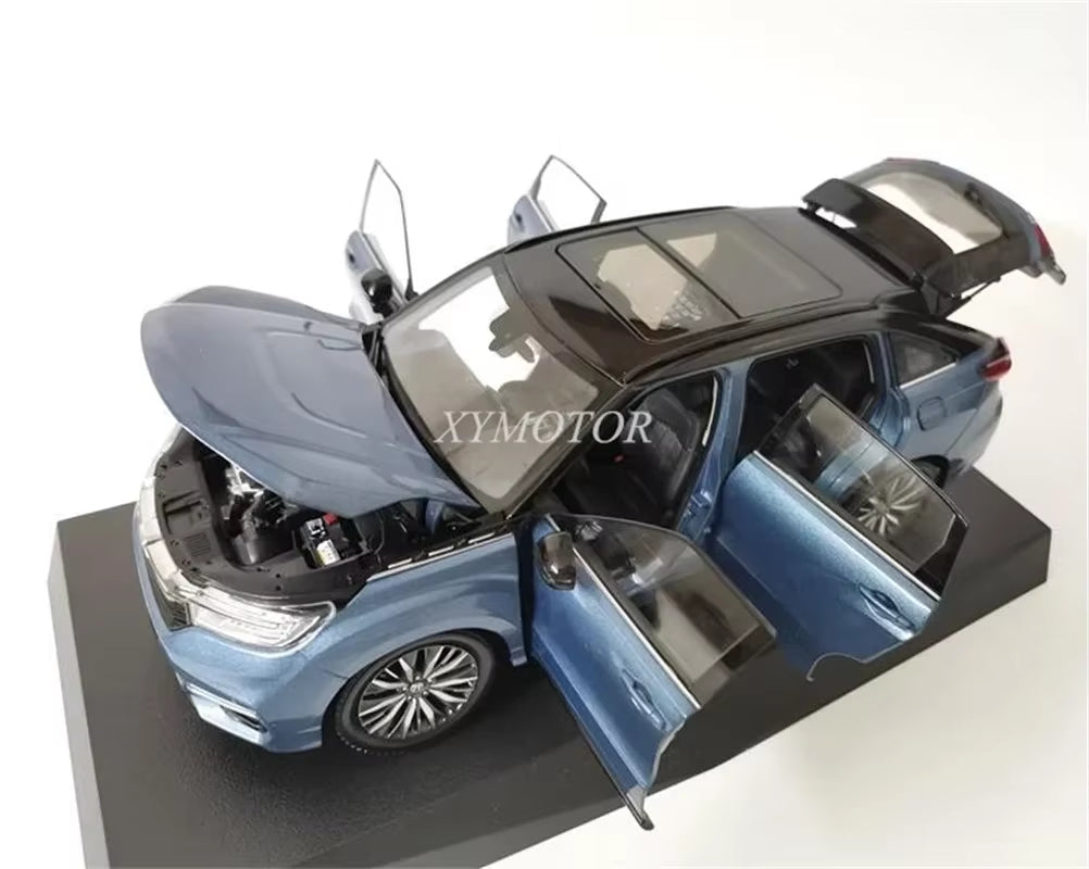 1/18 for Honda AVANCIER 2020 Diecast Metal Car Model Blue/White Toys Gifts Hobby Display Ornaments Collection
